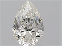Diamante Natural 0.90 quilates, De pera , Color I, claridad SI2 y certificado GIA