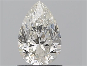 Foto Diamante Natural 0.90 quilates, De pera , Color I, claridad SI2 y certificado GIA de