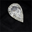 Natural Diamond 1.50 Carats, Pear with  Cut, J Color, SI2 Clarity and Certified by GIA