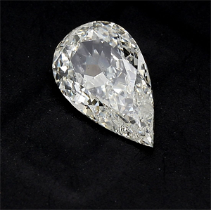 Picture of Natural Diamond 1.50 Carats, Pear with  Cut, J Color, SI2 Clarity and Certified by GIA