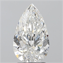 Natural Diamond 2.01 Carats, Pear with  Cut, F Color, SI2 Clarity and Certified by GIA