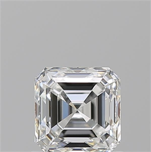 Foto Diamante Natural 0.91 quilates, Asscher , Color G, claridad VVS2 y certificado GIA de