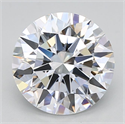 Del inventario de diamantes de laboratorio, 3.02 quilates, Redondo , Color D, claridad VVS1 y certificado GIA