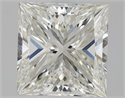 Natural Diamond 1.01 Carats, Princess with  Cut, J Color, VS1 Clarity and Certified by GIA