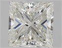 Natural Diamond 1.01 Carats, Princess with  Cut, J Color, VS1 Clarity and Certified by GIA