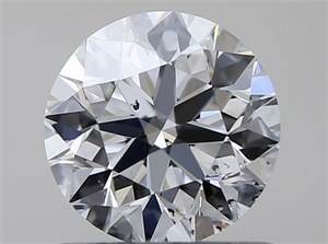 Picture of Natural Diamond 0.70 Carats, Round with Excellent Cut, D Color, SI2 Clarity and Certified by GIA