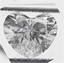 1.01 Carats, Heart natural diamond  with Very-Good cut, H SI1 Certified by CGL