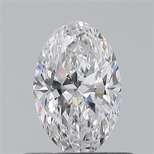 Picture of Natural Diamond 0.50 Carats, Oval with  Cut, D Color, VVS1 Clarity and Certified by GIA