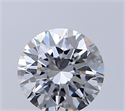 Diamante Natural 0.54 quilates, Redondo , Color E, claridad VS2 y certificado GIA