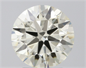 Diamante Natural 2.70 quilates, Redondo , Color K, claridad VS1 y certificado IGI