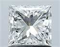 Diamante Natural 1.01 quilates, Princesa , Color H, claridad VS2 y certificado GIA