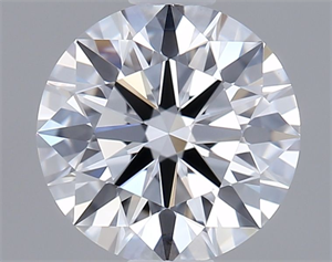 Picture of Lab Grown Diamond 1.01 Carats, Round with Ideal Cut, D Color, VVS1 Clarity and Certified by IGI
