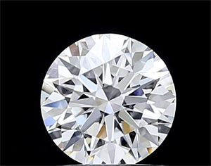 Picture of Lab Grown Diamond 1.06 Carats, Round with Ideal Cut, D Color, VVS2 Clarity and Certified by IGI