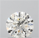 Diamante Natural 0.90 quilates, Redondo , Color J, claridad I1 y certificado GIA