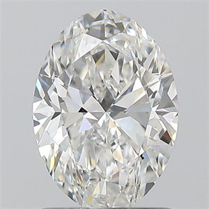 Picture of Natural Diamond 1.20 Carats, Oval with  Cut, E Color, SI1 Clarity and Certified by GIA