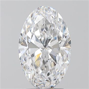Foto Diamante Natural 2.20 quilates, Ovalado , Color D, claridad VS1 y certificado GIA de
