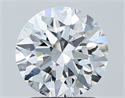 Diamante Natural 1.71 quilates, Redondo , Color D, claridad VS2 y certificado GIA