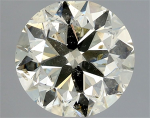 Foto Diamante Natural 1.01 quilates, Redondo , Color L, claridad SI2 y certificado HRD de