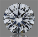 Lab Grown Diamond 1.21 Carats, Round with Ideal Cut, E Color, VS1 Clarity and Certified by IGI