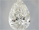 Diamante Natural 0.40 quilates, De pera , Color H, claridad VVS2 y certificado IGI
