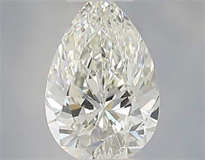 Foto Diamante Natural 0.40 quilates, De pera , Color H, claridad VVS2 y certificado IGI de
