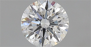 Picture of Natural Diamond 0.70 Carats, Round with Excellent Cut, F Color, VVS2 Clarity and Certified by GIA