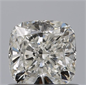 Natural Diamond 0.71 Carats, Cushion with  Cut, F Color, VS1 Clarity and Certified by IGI