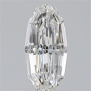 Picture of Natural Diamond 0.71 Carats, Oval with  Cut, F Color, VS1 Clarity and Certified by GIA