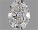Natural Diamond 0.41 Carats, Oval with  Cut, E Color, VS2 Clarity and Certified by GIA