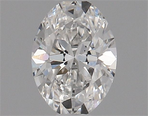 Picture of Natural Diamond 0.41 Carats, Oval with  Cut, E Color, VS2 Clarity and Certified by GIA