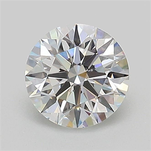 Picture of Lab Grown Diamond 1.03 Carats, Round with Ideal Cut, D Color, VVS1 Clarity and Certified by IGI