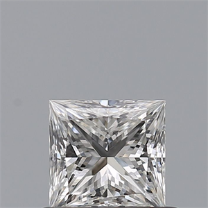 Foto Diamante Natural 0.50 quilates, Princesa , Color F, claridad VS1 y certificado GIA de