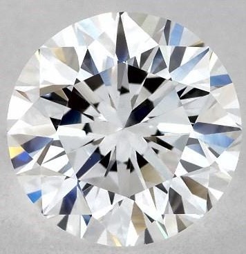 Foto Diamante redondo de 1,14 quilates con muy buen corte, color D, VVS2 y certificado por GIA de