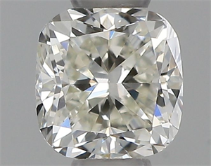 Picture of Natural Diamond 0.34 Carats, Cushion with  Cut, H Color, VVS1 Clarity and Certified by IGI