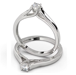 Picture of Trellis engagement ring settings