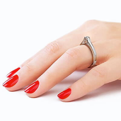 Trellis engagement ring settings