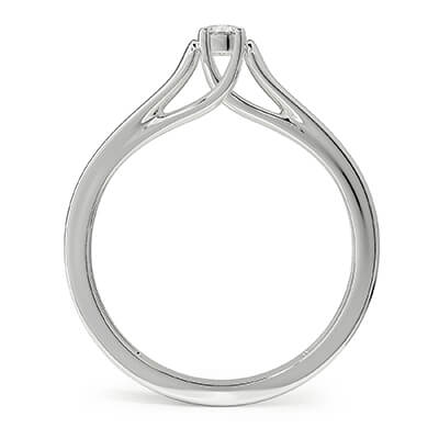 Trellis engagement ring settings