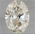 0.90 carat natural Oval diamond GIA M SI2 Faint Brown