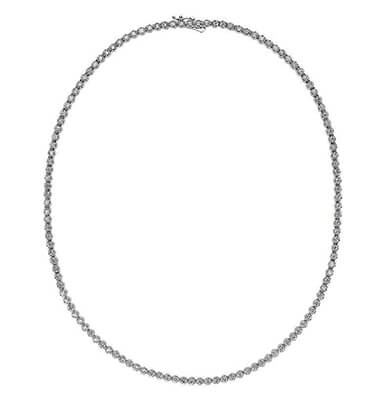 8.5 carats F SI1, Very-Good Cut , diamonds,tennis necklace