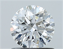 Natural Diamond 0.73 Carats, Round with Excellent Cut, E Color, VS1 Clarity and Certified by GIA