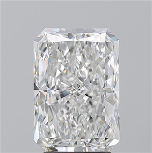 Picture of Natural Diamond 3.50 Carats, Radiant with  Cut, F Color, VS2 Clarity and Certified by GIA