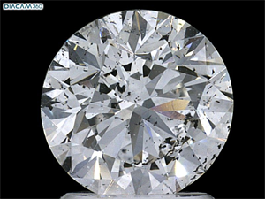 Foto Diamante Natural 2.01 quilates, Redondo , Color F, claridad SI2 y certificado GIA de