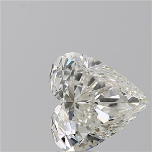 Foto Diamante Natural 5.01 quilates, Corazón , Color I, claridad SI1 y certificado GIA de