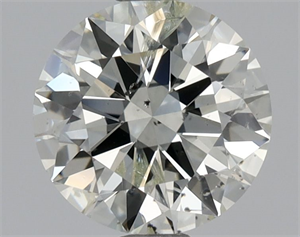 Picture of Natural Diamond 1.01 Carats, Round with Excellent Cut, I Color, I1 Clarity and Certified by IGI