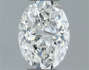 Foto Diamante Natural 0.50 quilates, Ovalado , Color G, claridad SI2 y certificado GIA de