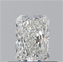 Diamante Natural 0.50 quilates, Radiante , Color H, claridad VVS2 y certificado GIA