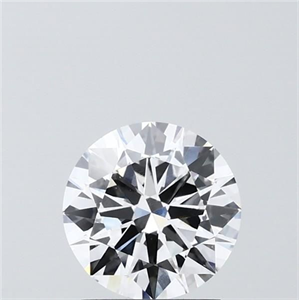 Picture of Lab Grown Diamond 1.50 Carats, Round with Excellent Cut, E Color, VVS2 Clarity and Certified by IGI
