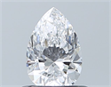 Diamante Natural 0.52 quilates, De pera , Color D, claridad VS2 y certificado GIA