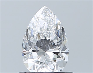 Foto Diamante Natural 0.52 quilates, De pera , Color D, claridad VS2 y certificado GIA de