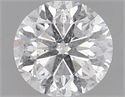 Natural Diamond 1.01 Carats, Round with Very Good Cut, F Color, SI2 Clarity and Certified by IGI